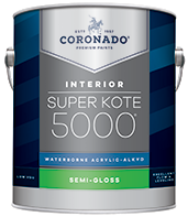 Bayshore Paints Super Kote 5000® Waterborne Acrylic-Alkyd is the ideal choice for interior doors, trim, cabinets and walls. It delivers the desired flow and leveling characteristics of conventional alkyd paints while also providing a tough satin or semi-gloss finish that stands up to repeated washing and cleans up easily with soap and water.boom