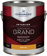 Bayshore Paints Coronado Grand is an acrylic paint and primer designed to provide exceptional washability, durability and coverage. Easy to apply with great flow and leveling for a beautiful finish, Grand is a first-class paint that enlivens any room.boom