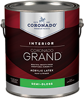 Bayshore Paints Coronado Grand is an acrylic paint and primer designed to provide exceptional washability, durability and coverage. Easy to apply with great flow and leveling for a beautiful finish, Grand is a first-class paint that enlivens any room.boom